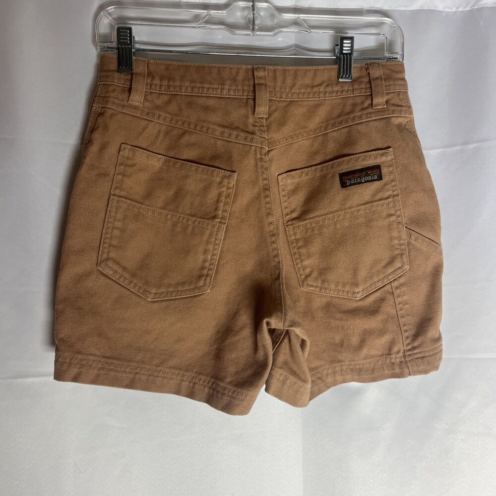Patagonia Womens Regenerative Organic Cotton Stand Up Shorts Trip Brown Size 2 - Picture 2 of 5
